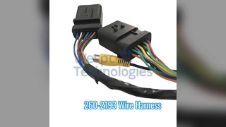 WESPC Monitor Wire Harness 260-2193 2602193 Plug For CAT E320D E329D E336D