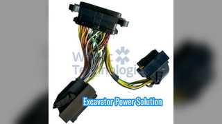 굴삭기 배선 하네스 0D 안정적인 전력