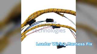E938G Loader Wiring Harness Replacement