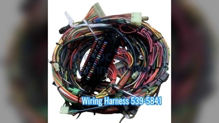 WESPC 배선 하네스 539-5841 5395841 CAT 320D2 굴삭기에 적합